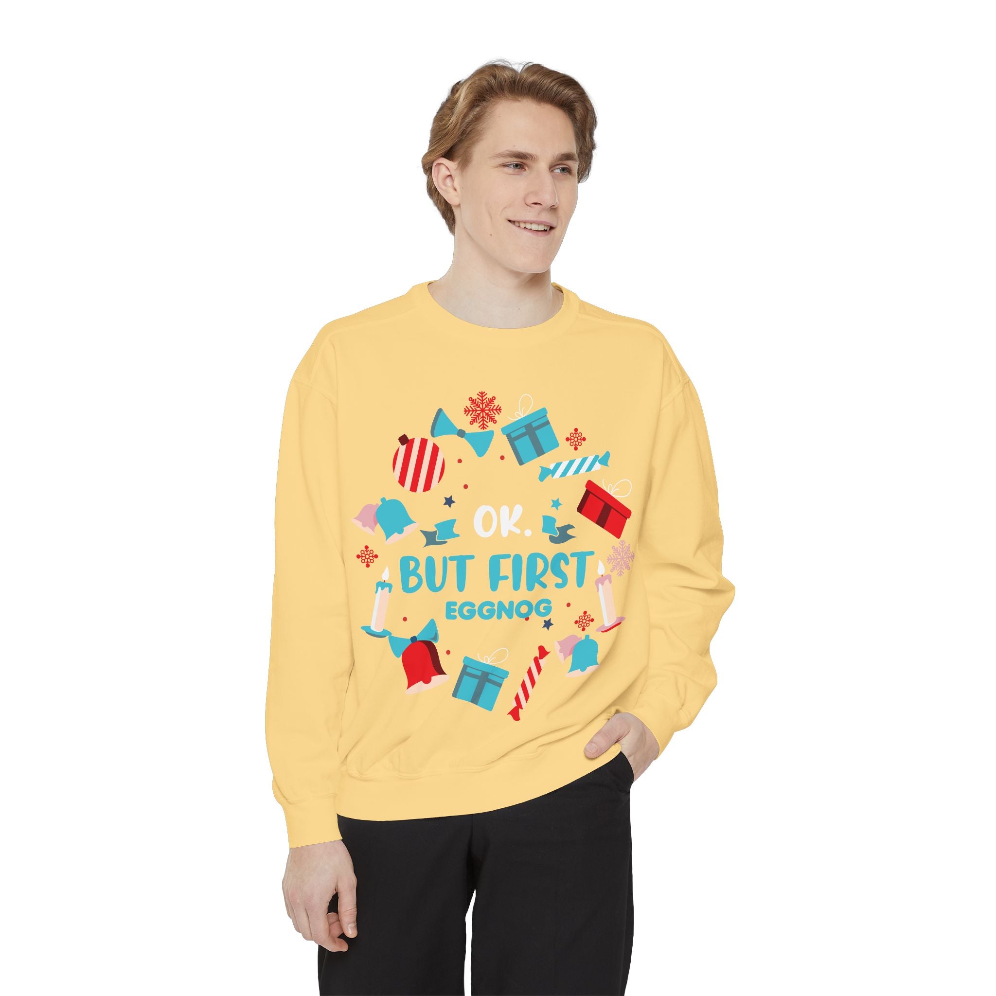 Unisex Garment-Dyed Sweatshirt